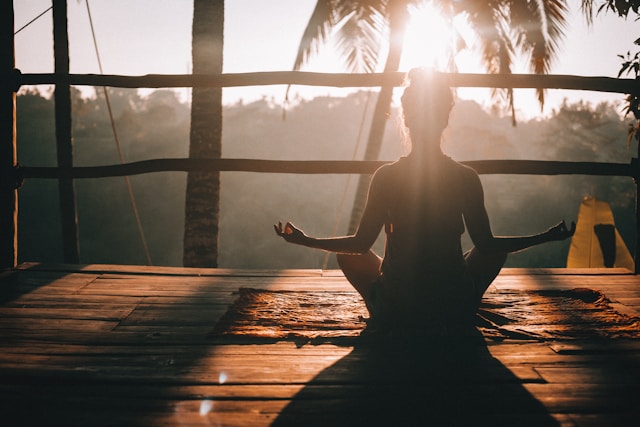 mindful breathing practice